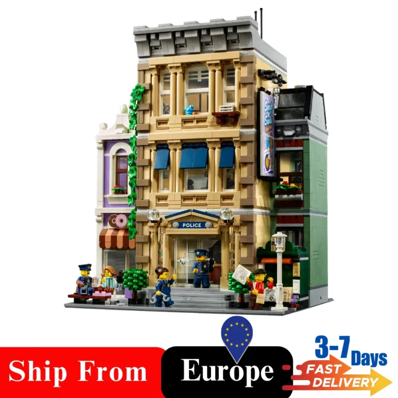 10278 Police Station Building Toy Set Europe