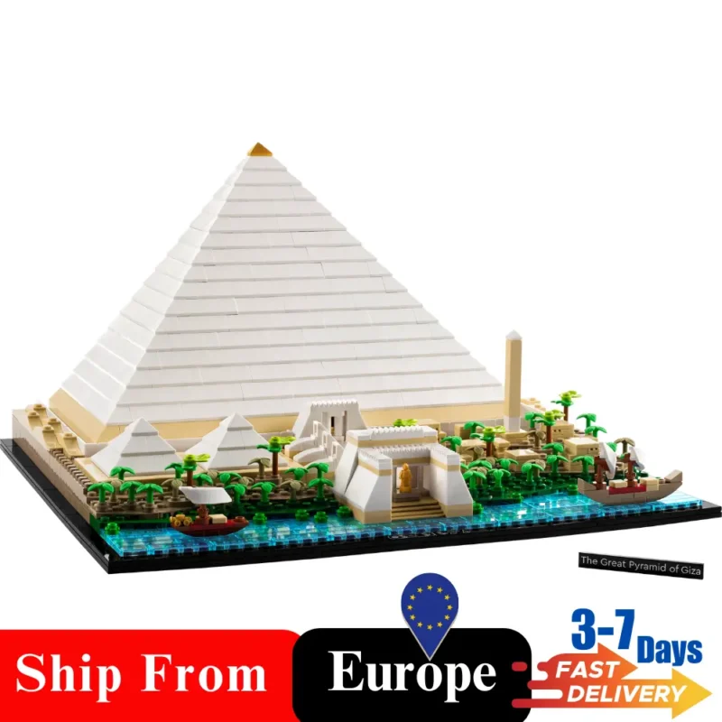 21058 The Great Pyramid of Giza Egypt Building Set Europe