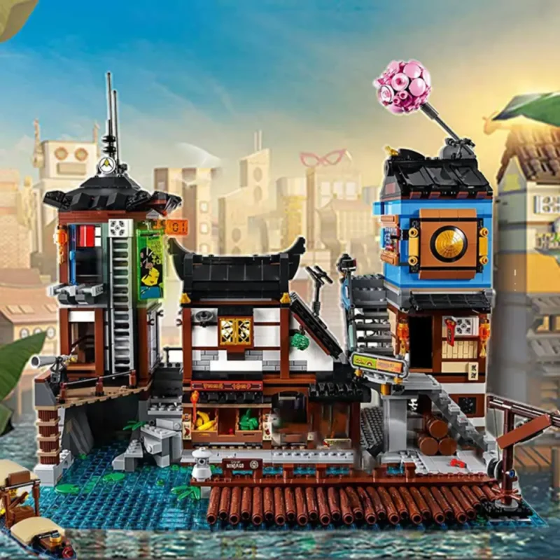 70657 NINJAGO City Docks Building Toy Set China