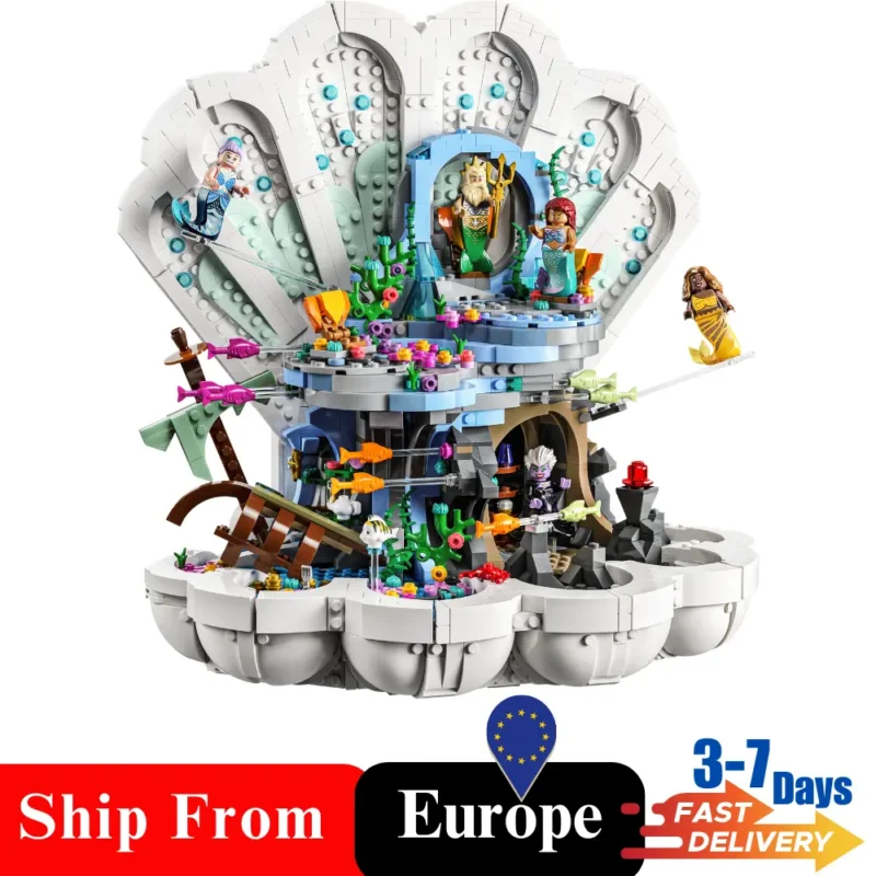 43225 The Little Mermaid Royal Clamshell Europe